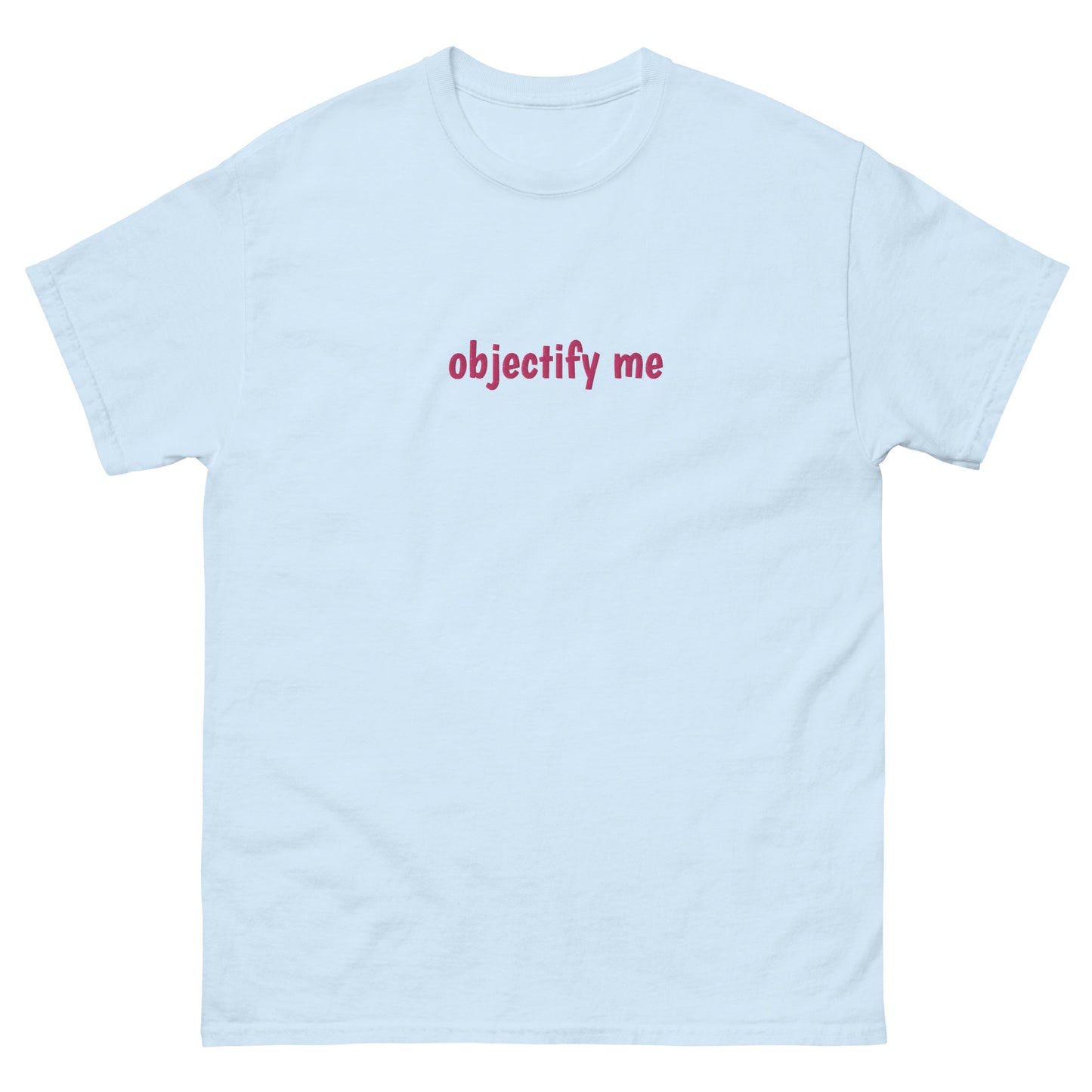 Objectify Me Embroidered Tee