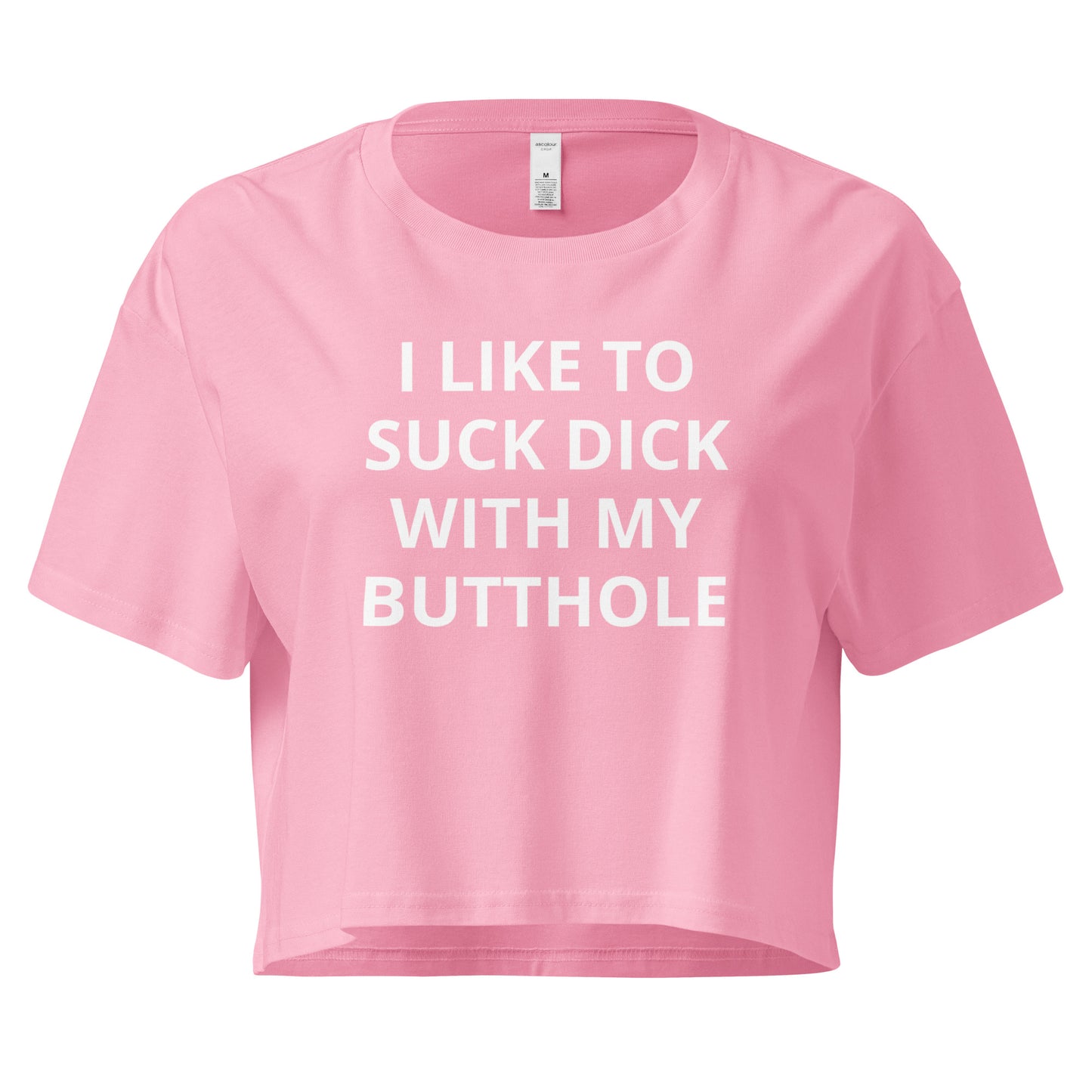 I Like To… Cropped Tee