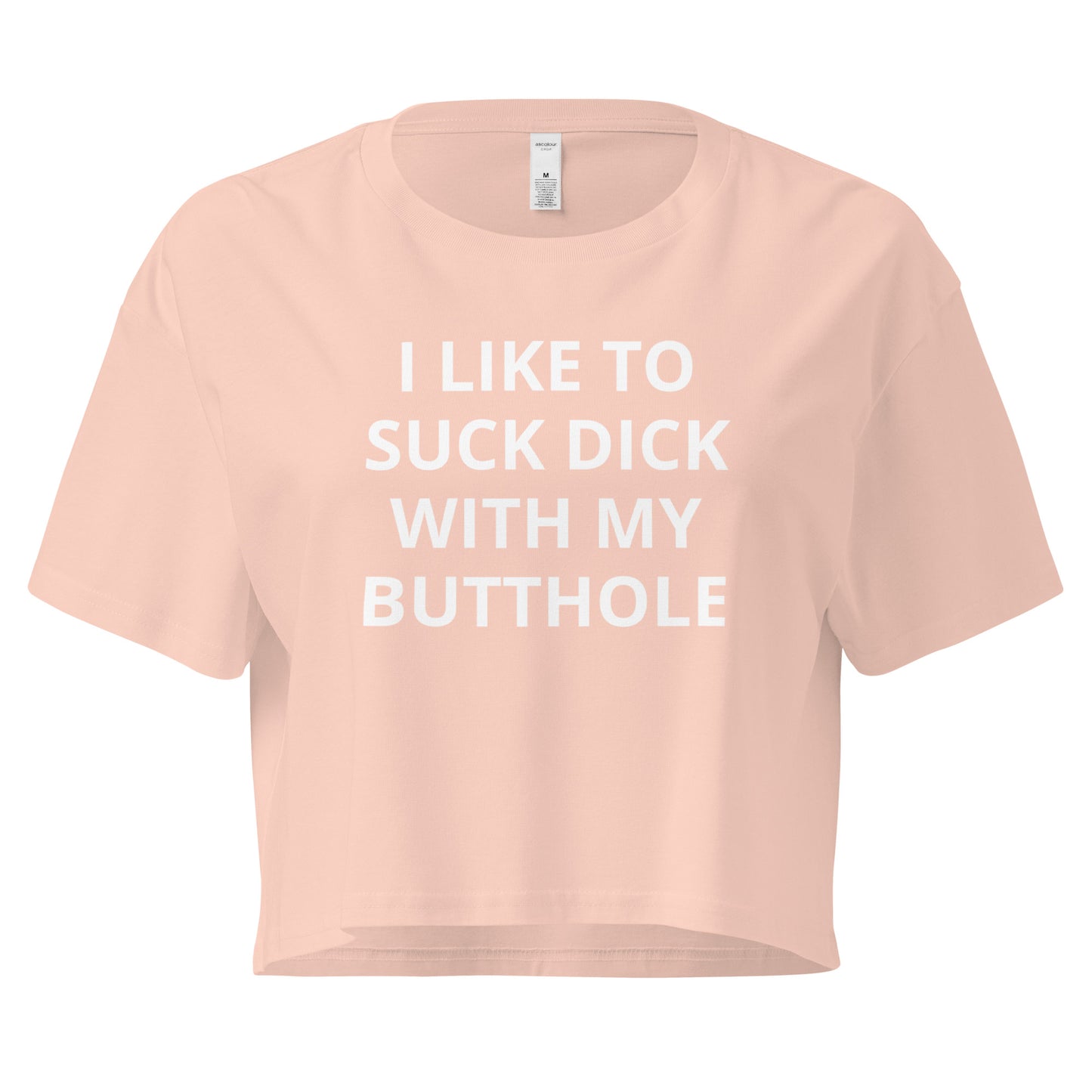 I Like To… Cropped Tee